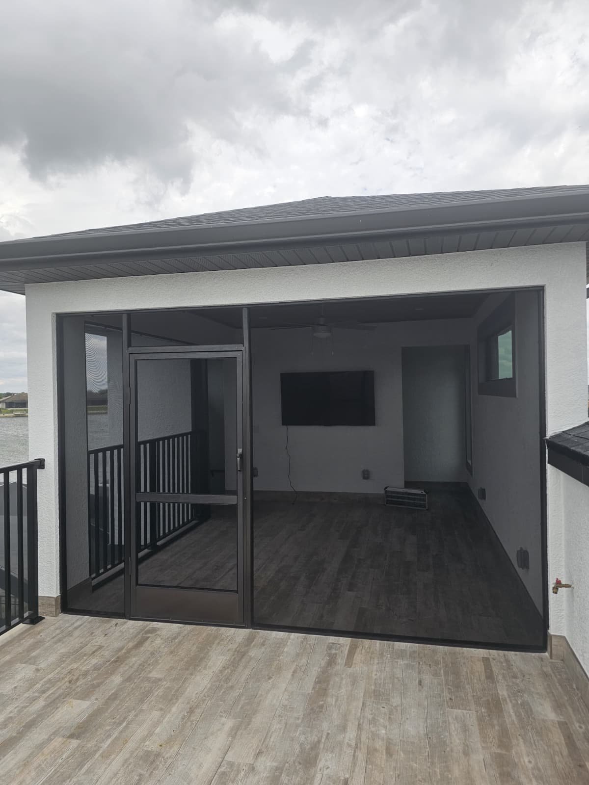 Lanai Privacy Screen Enclosure Installation