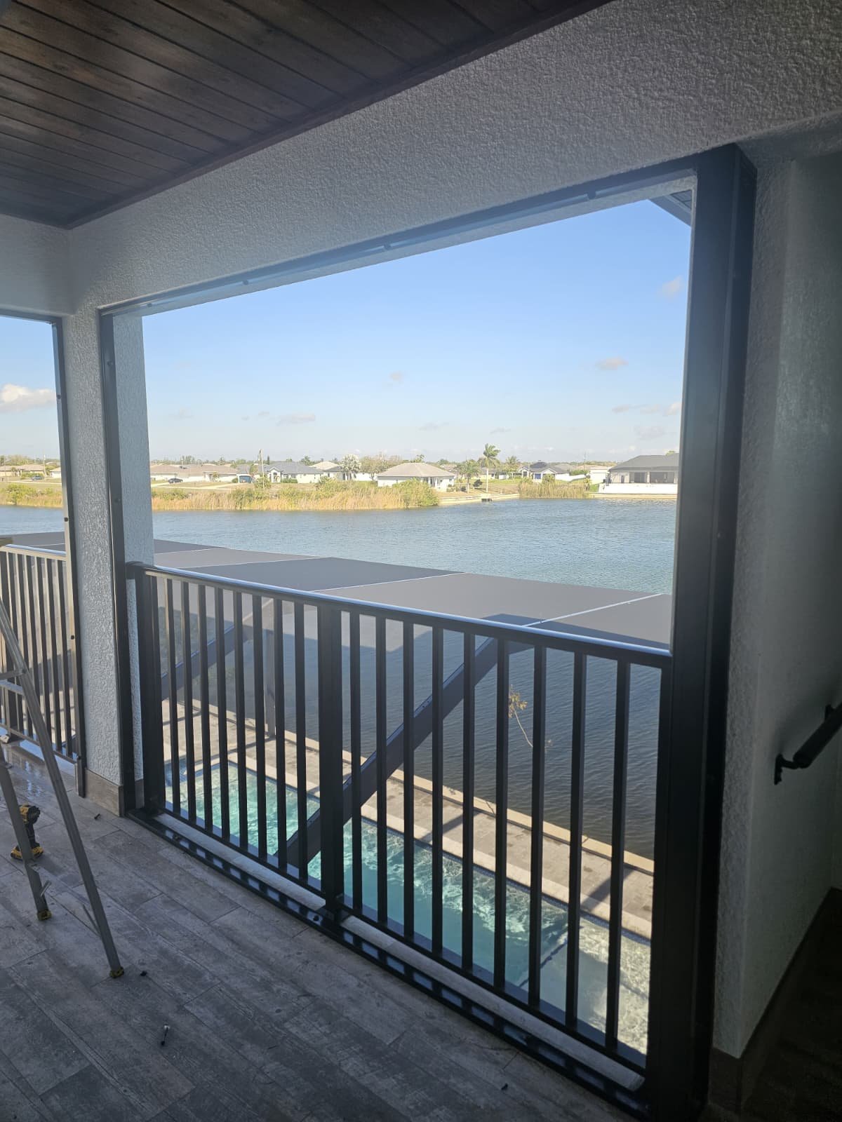 Lanai Privacy Screen Enclosure Installation